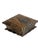 Cabin Mid 20th Century American Folk Tramp Art Carved Wood Box With Geometric Lid For Sale - Image 3 of 13