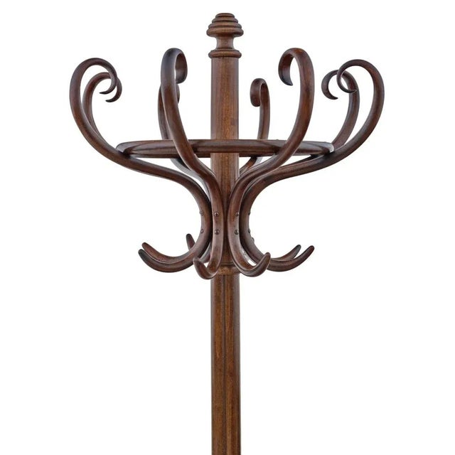 Antique Bentwood Hat and Coat Stand, 1900 For Sale - Image 3 of 5