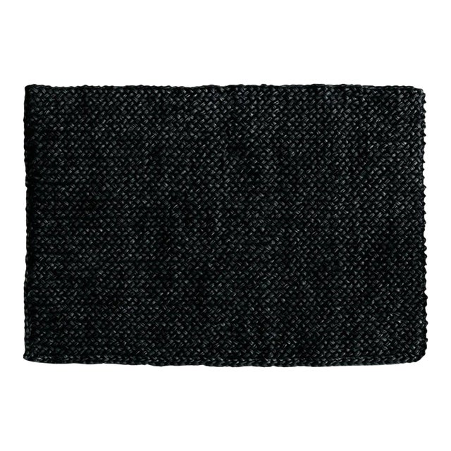Leona Bath Mat - Black For Sale