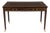 Maitland-Smith Leather Writing Table With Embossed Gilded Decoration For Sale