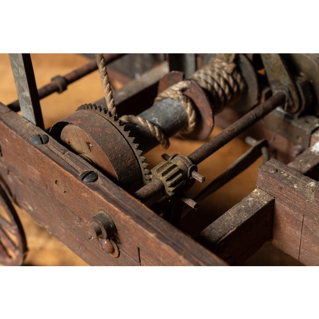 Early 20th Century Pile Driver Rig Salesman Sample For Sale - Image 11 of 16