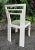 1980s 1980s Postmodern Lacquered Dining Chairs Newly Reupholstered - Set of 4 Offwhite For Sale - Image 5 of 11