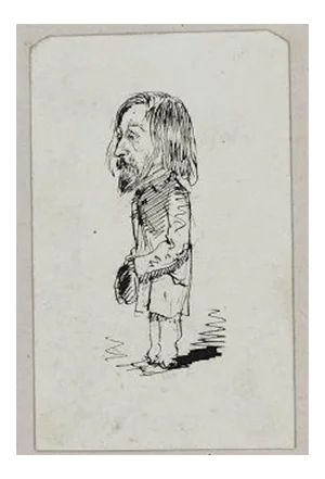 Dupendant - Original Pen Drawing by Unknot French Artist End of 19th Century End of 19th Century