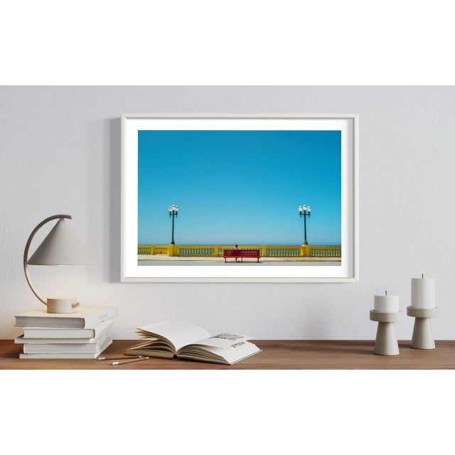 Modern The Sheltering Sky - Portugal - (20 X 30 Framed) For Sale - Image 3 of 7