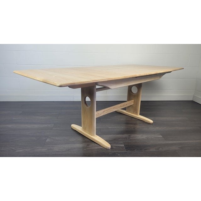 Wood Windsor Extending Dining Table for Ercol, 2000s For Sale - Image 7 of 16