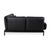 Plura Leather Corner Sofa in Black from Rolf Benz For Sale - Image 16 of 18