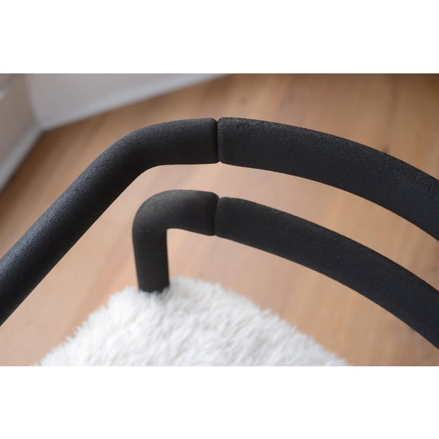 Vintage 80s Postmodern Brian Kane Rubber Chairs for Metropolitan - A Pair For Sale - Image 12 of 18