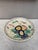 Large Majolica Morning Glory Plate Wasmuel, circa 1890.