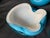 1950s Curated Collection of Murano Art Glass Bowls by Alfredo Barbini in Shades of Blue Set of 4 For Sale - Image 5 of 12