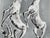 Ernst Bräuer, Animal Trainer with Two Horses, 1963, Monotype and Lithograph For Sale - Image 6 of 12