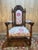 High Period Style Carved Walnut Armchair For Sale - Image 4 of 10