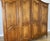 Brown Vintage French Louis XVI Style Carved Oak 4-Door Armoire For Sale - Image 8 of 11