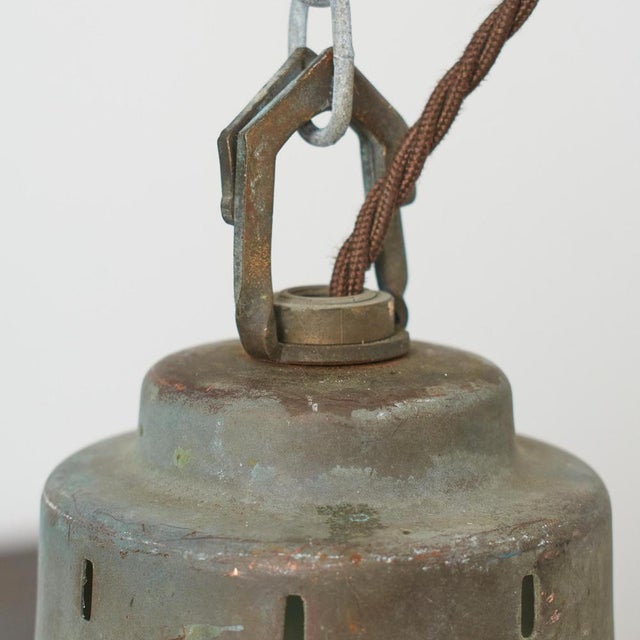 Church Opaline Glass Pendant Light from AS, 1930s For Sale - Image 4 of 9