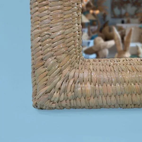 Mario Lopez Torres Small Wrapped Mirror By Mario Lopez Torres For Sale - Image 4 of 6