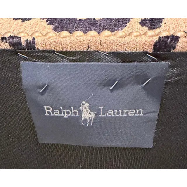 Ralph Lauren High Back Tiger Dining Accent Chairs, Pair For Sale - Image 12 of 12