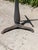 Antique Industrial Cast Iron Adjustable Pedestal Base Drafting Artist Table For Sale In Detroit - Image 6 of 15