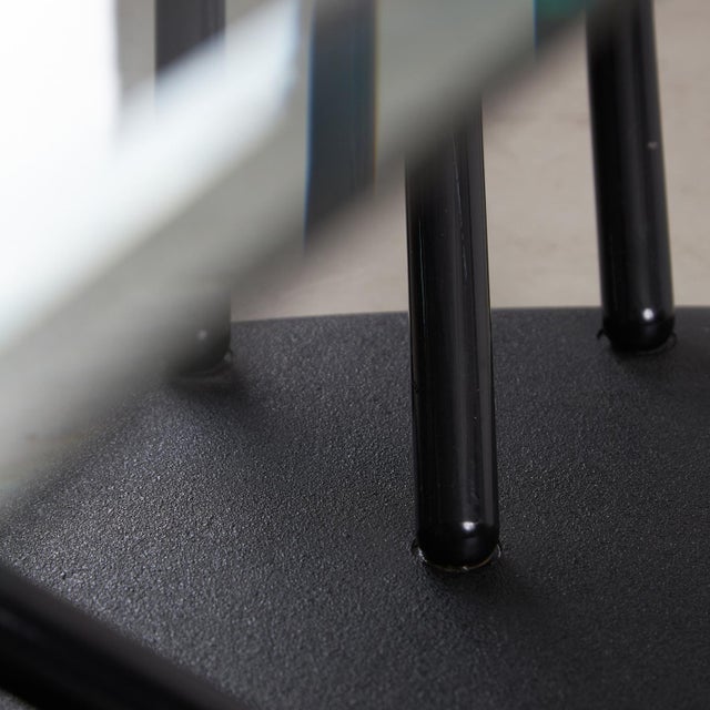 Italian Glass Coffee Table from Bellato, 1980s For Sale - Image 13 of 18