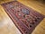 Antique Caucasian Kazak Kilim, Handwoven Wool, Geometric Design, Terracotta & Turquoise, 6x11 For Sale - Image 15 of 18