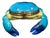 Mid 20th Century Chesapeake Blue Crab Box For Sale