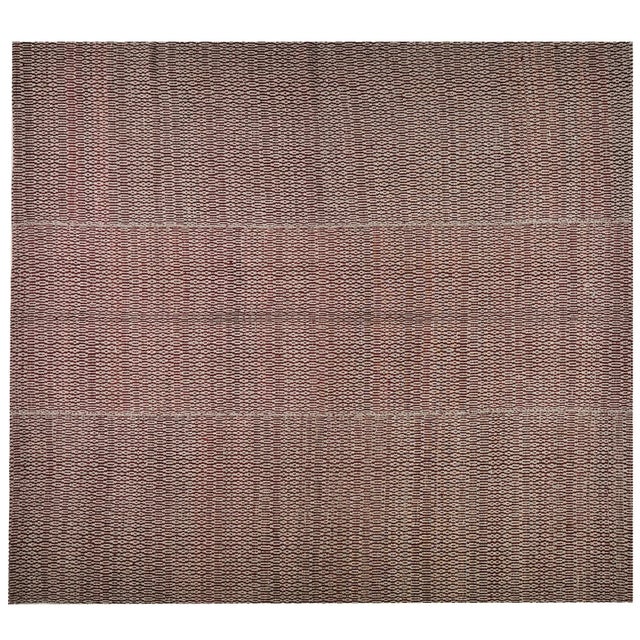 Vintage Turkish Anatolian Hand Made Natural Color Modern Kilim,8'x8'9" For Sale In New York - Image 6 of 6