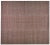 Vintage Turkish Anatolian Hand Made Natural Color Modern Kilim,8'x8'9" For Sale In New York - Image 6 of 6