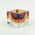 Superb Murano "Sommerso" catchall or ashtray designed by Flavio Poli for Seguso Vetri d'Arte (Murano, Italy, 1970s). Made...