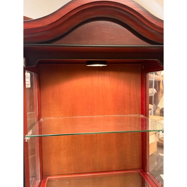 Brown Bombay Company Curiio Cabinet For Sale - Image 8 of 12