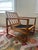 This is a vintage Borge Mogensen lounge chair in excellent condition, in wood with leather and cloth seat support and...