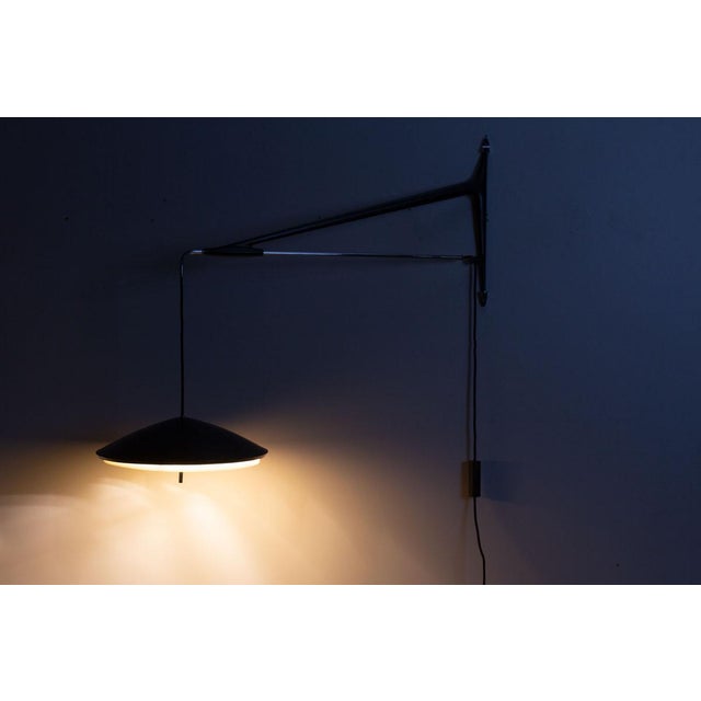 Wall Lamp with Counterweight from Arlus, 1950 For Sale - Image 3 of 11
