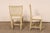 Wood 19th Century Swedish Gustavian Chairs with New Linen Seats - Set of 2 For Sale - Image 7 of 11