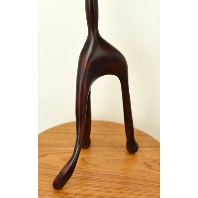 Freeform Modernist Carved Wood Table Top Sculpture Biomorphic For Sale In Tampa - Image 6 of 10