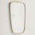 Vintage Metal Framed Mirror, 1970s For Sale - Image 10 of 10