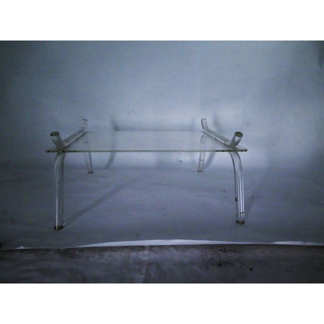 1970's Plexiglass Bed Tray Chairish