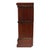 Wood Arts & Crafts Mahogany & Leaded Glass Barrister Bookcase With Drawer C1910 For Sale - Image 7 of 10