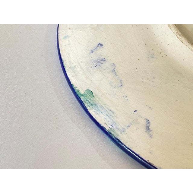 Majolica Plates Representing Saint Tropez, 1960s, Set of 10 For Sale - Image 6 of 17