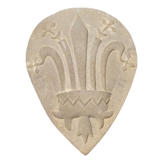 Coat of Arms Relief, 1800s, Stone For Sale