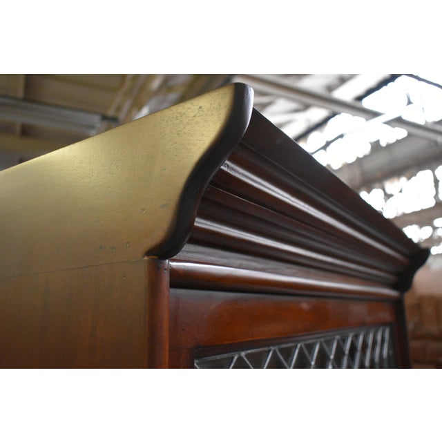 Legacy 5 Stack Barrister Bookcase - Brown Walnut For Sale In Chicago - Image 6 of 10