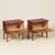 Wood Danish Mid Century Modern Yew Bedside Tables, a Pair For Sale - Image 7 of 7