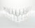 Contemporary Cristal D’Arques “Longchamp” Crystal Cordial Liqueur Wine Glasses - Set of 11 For Sale - Image 3 of 4