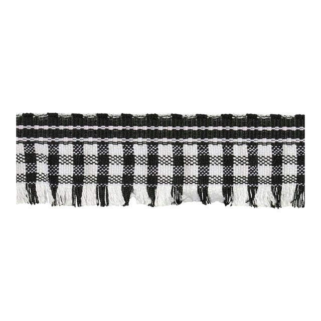 Sample - Schumacher Rosaly Tape in Black For Sale