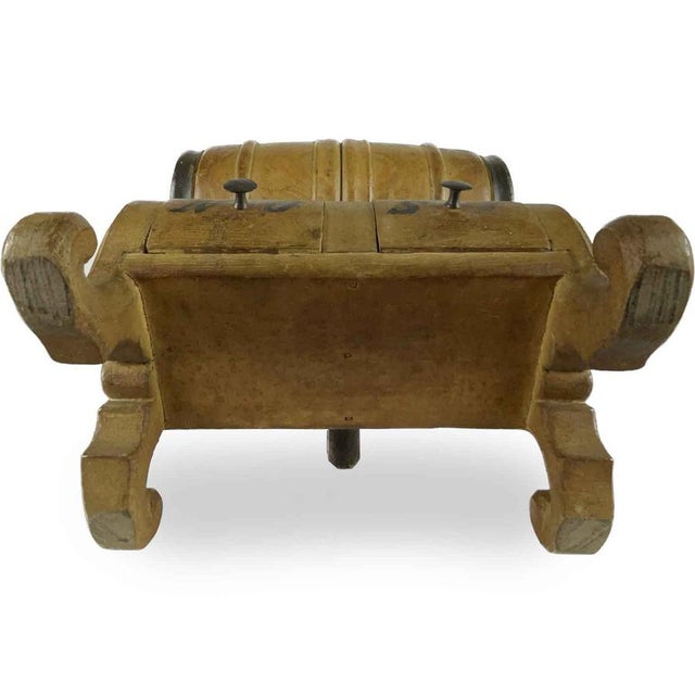 Tan Confraternity Voting Urn 1800 For Sale - Image 8 of 11