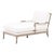 Rouleau Chaise Lounge, LiveSmart Peyton-Pearl For Sale