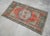 Turkish Hand Knotted Small Rug Distressed Doormat Kitchen Entrtyway Deco - 2′4″ × 4′4″ For Sale - Image 15 of 16