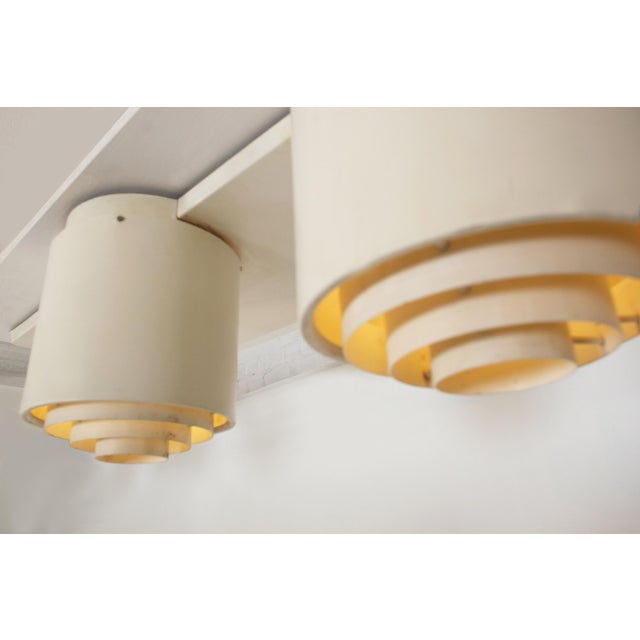 Stora Enso Headquarters Ceiling Lamp by Alvar Aalto for Idman, Finland, 1950s, in Good conditions. Designed 1960 to 1969...