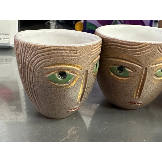 1950s Aldo Londi for Bitossi Sake Set - 6 pcs For Sale - Image 10 of 18