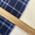 Burberry Navy Blue Plaid 100% Lambswool Scarf For Sale - Image 6 of 8