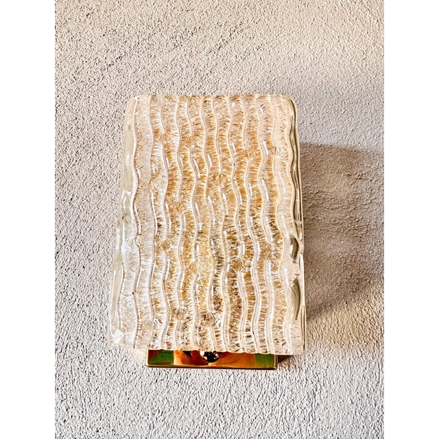 Vintage Murano Glass Wall Lights, 1970s, Set of 2 For Sale - Image 9 of 10