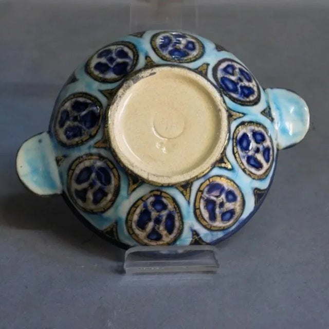 Jugendstil Ceramic Bowl by Andre Métthey For Sale - Image 6 of 13