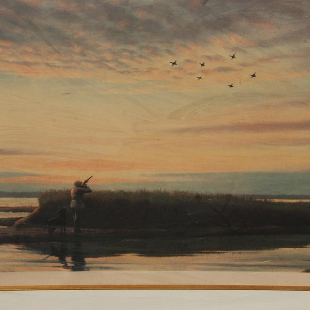 Roy Nockolds Lithograph, The Morning Flight Roy Nockolds (20th Century British), color lithograph, 1974, titled The...