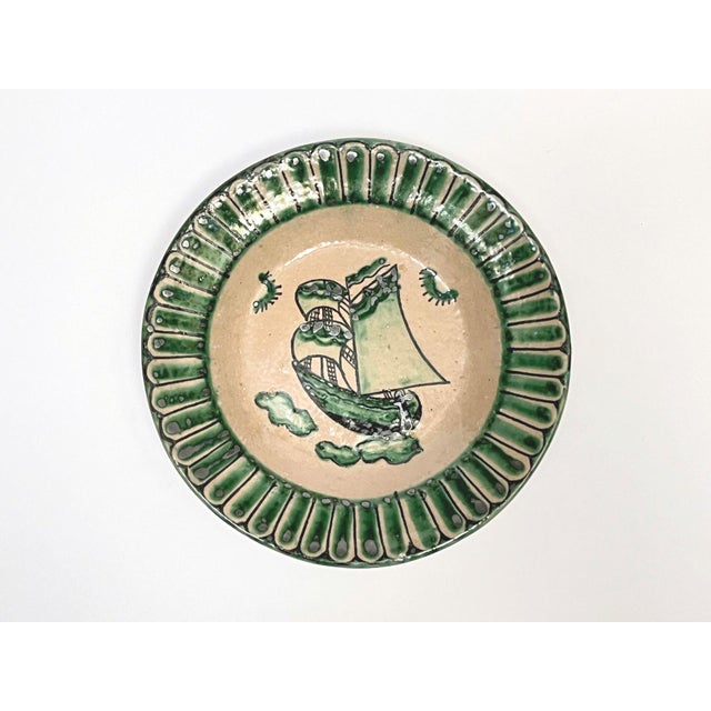Vietri Plates from Fabbrica Ceramica Avallone, 1930s, Set of 4 For Sale - Image 13 of 14